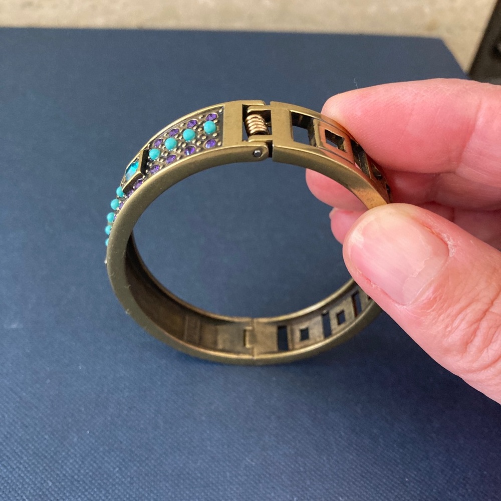 Heidi Daus hinged bracelets - price includes both - Picture 9 of 11